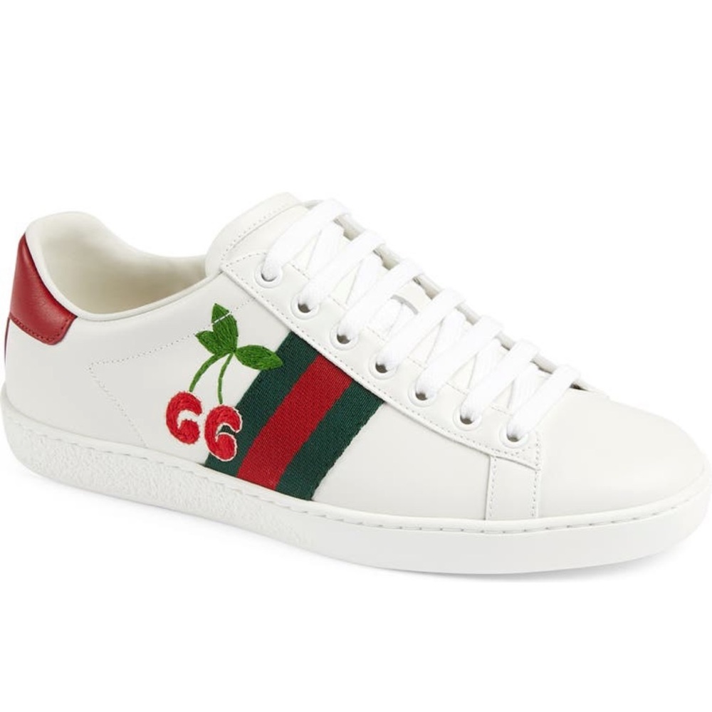 Women’s Gucci Ace Cherry Sneakers